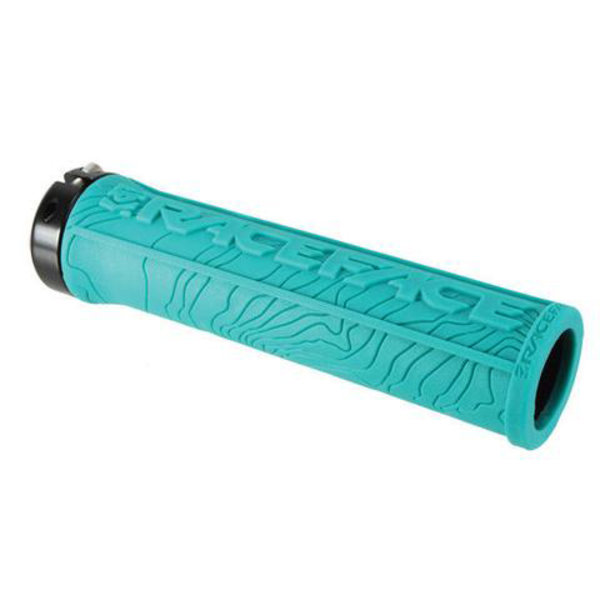  Race Face - Grippler - Grips - Dual Clamp Lock-On - 33mm - Turquoise
