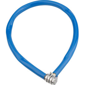 KRYPTONITE Kryptonite - Keeper 665 - Cable Lock with 3-Digit Combo - 2.13' x 6mm - Blue