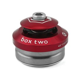 BOX COMPONENTS Box Two - Integrated Headset - 1-1/8" - 45 x 45 - Red