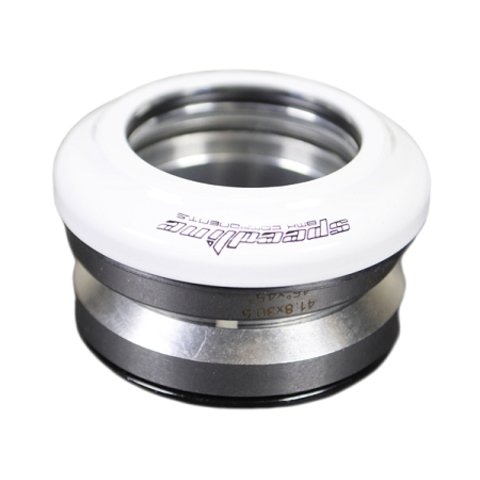 Speedline - Precision Sealed Bearing Alloy BMX Headset - 1-1/8" - White