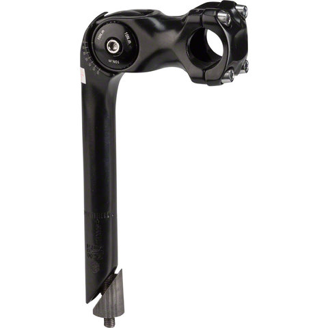 Kalloy - 820 - Quill Stem - 25.4mm Bar - 100mm Reach - 22.2mm Stem - Adjustable - Alloy - Black