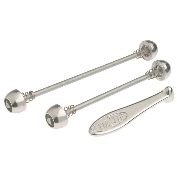 DELTA Delta - HubLox - Anti-Theft Locking Skewers - Silver