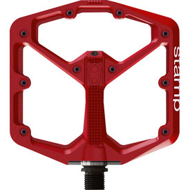 Crankbrothers Crankbrothers - Stamp 7 - Pedals - Platform - Aluminum - 9/16" - Red - Large