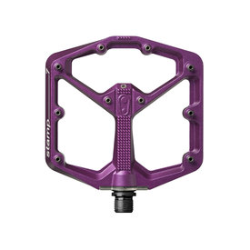 Crankbrothers Crankbrothers - Stamp 7 - Pedals - Platform - Aluminum - 9/16" - Purple - Large
