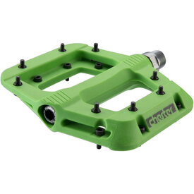 Race Face - Chester - Pedals - Platform - Composite - 9/16" - Green - Replaceable Pins