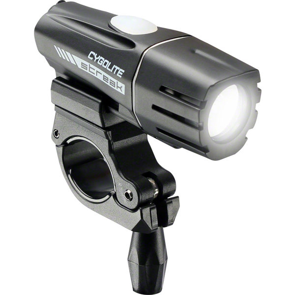 CYGOLITE Cygolite - Streak 450 - Rechargeable Headlight - 450 Lumens - Black