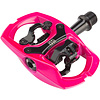 iSSi - Trail II - Pedals - Dual Sided Clipless with Platform - Aluminum - 9/16" - Pink