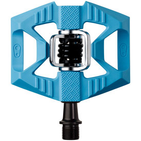 Crankbrothers Crank Brothers - Double Shot 1 - Pedals - Dual Sided Clipless with Platform - Composite - 9/16" - Blue
