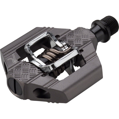 Crankbrothers - Candy 2 - Pedals - Dual Sided Clipless - Aluminum - 9/16" - Gray