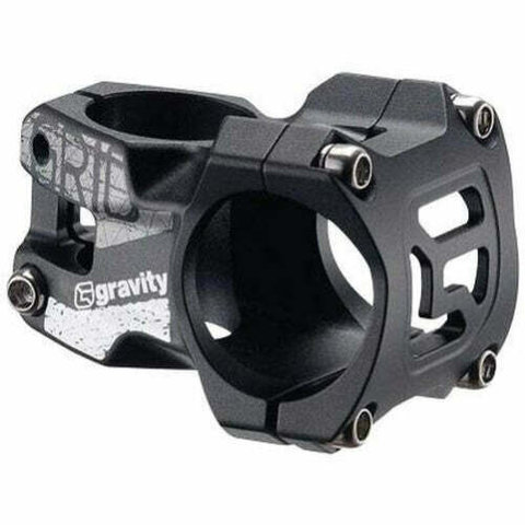 FSA GRID STEM, GRAVITY STEM 35mm clamping X 6 degrees X 35mm reach, AL-6061, S.B. BLACK