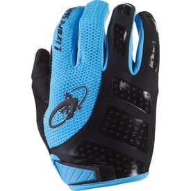 Lizard Skins Lizard Skins - Monitor SL - Gloves - Full Finger - Jet Black/Electric Blue