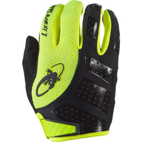 Lizard Skins - Monitor SL - Gloves - Full Finger - Jet Black/Neon Yellow