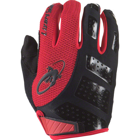 Lizard Skins - Monitor SL - Gloves - Full Finger - Jet Black/Crimson