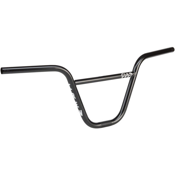 Cult Cult Crew 9.35" rise BMX bicycle chromoly handlebars BLACK