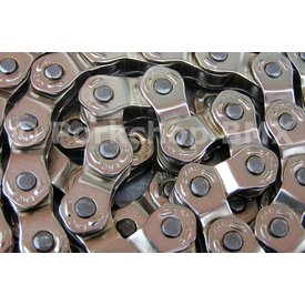 KMC KMC HL1 Wide (formerly HL710) Half Link Bicycle Chain 1/8" 100L - SILVER