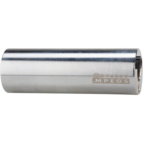 Odyssey - MPEG - Pegs - 2 Pegs (PAIR) - 14mm with 3/8" Adapter - Steel - Chrome