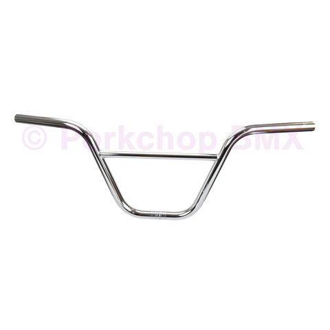 Nitto B721 old school reissue BMX bicycle chromoly handlebars 8.6" rise CHROME
