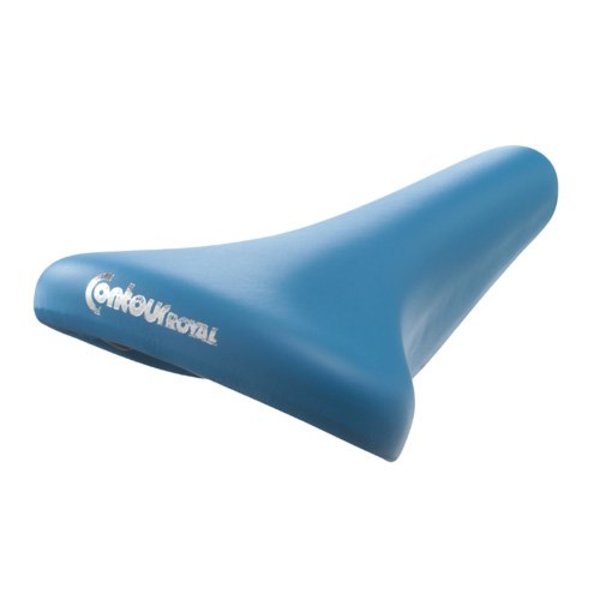 Selle Royal Selle Royal Contour railed padded vinyl bicycle seat saddle MICROTEX vinyl - LIGHT BLUE *MADE IN ITALY*