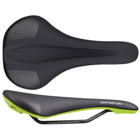 Spank Spank - Oozy 280 - Saddle - 144mm x 265mm - Black/Green