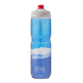 Polar Bottle Polar Breakaway Water Bottle, 24oz - Dawn To Dusk Cobalt Blue