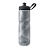 Polar Sport Insulated Bottle, 24oz- Contender Charcoal/Silver