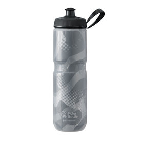  Polar Sport Insulated Bottle, 24oz- Contender Charcoal/Silver