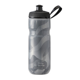  Polar Sport Insulated Bottle, 20oz- Contender Charcoal/Silver