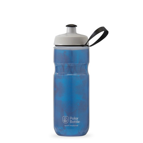 Polar Sport Insulated Bottle, 20oz- Fly Dye Electric Blue