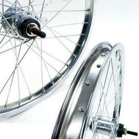 Sta-Tru * Sta-tru 20" X 1.75" REAR Bicycle Wheel TR25v DW, RBC 32H COASTER BRAKE STEEL CHROME