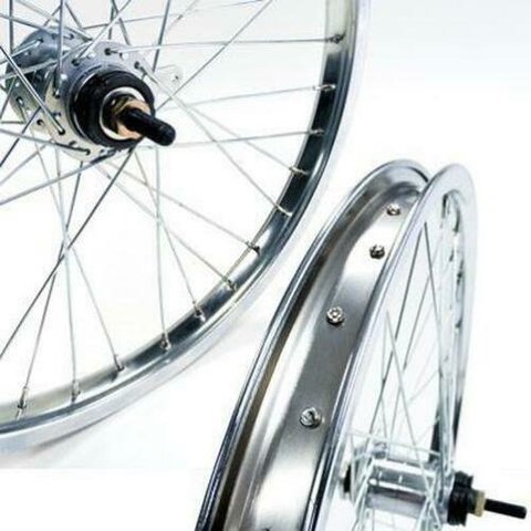 * Sta-tru 20" X 1.75" REAR Bicycle Wheel TR25v DW, RBC 32H COASTER BRAKE STEEL CHROME