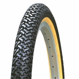  Kenda K55 freestyle tread BMX bicycle GUMWALL tire - 20" X 1.75 - BLACK