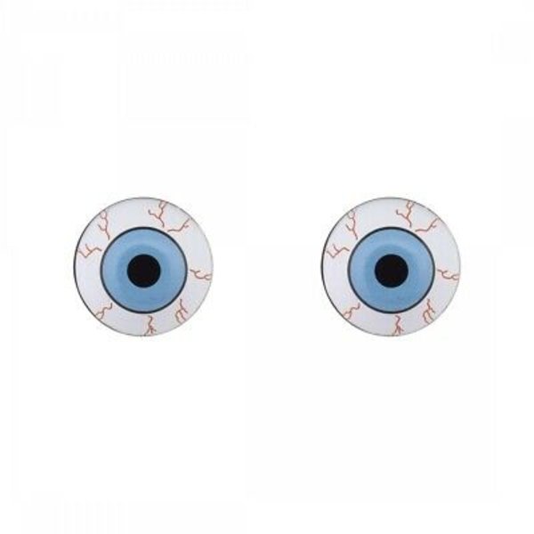  Trik Topz - Eyeball - Schrader Valve Caps - Blue