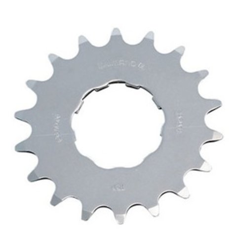Shimano DXR CS-MX66 18T cassette cog bicycle BMX sprocket - CHROME