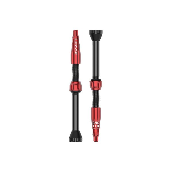  Lezyne - TLR Tubeless Valve - Presta - 60mm Length - Red