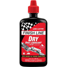 Finish Line Finish Line synthetic bicycle chain DRY LUBE lubricant 4 oz.