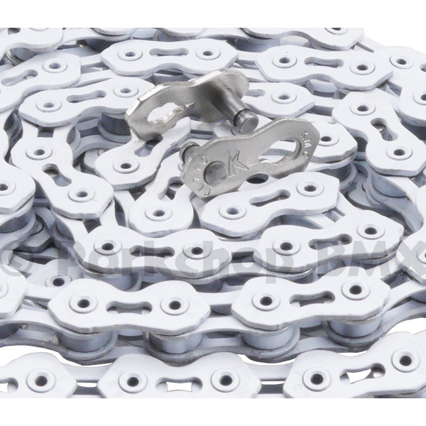 KMC KMC K1SL WIDE (formerly K710SL) Superlight Kool BMX Chain 1/2" X 1/8" 112L WHITE