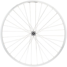 Quality Wheels * Quality Wheels - Wheel - Front - 700c/622x21 - Holes: 32 - QR, 100mm - Rim Brake - DW - Silver