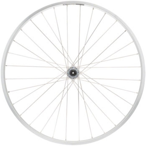 * Quality Wheels - Wheel - Rear - 700c/622x21 - Holes: 32 - QR, 135mm - Rim Brake - Shimano HG 10, 8/9/10s - DW - Silver