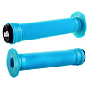 ODI BMX Attack Longneck open end BMX bicycle grips with bar ends 143mm AQUA