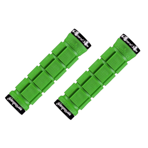 Lizard Skins Lizard Skins - Northshore - Grips - Dual Clamp Lock-On - LIME GREEN