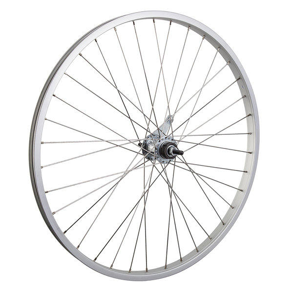 WHEEL MASTER Wheel Master - Wheel - Rear - 26"/559x25 - Holes: 36 - Bolt-On, 110mm - Coaster Brake - Single Speed - SW - Silver