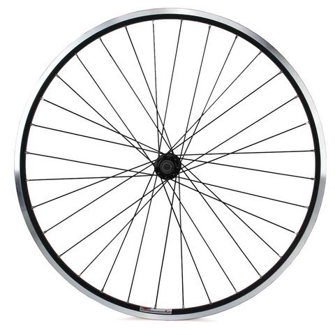 * Sta-Tru - MTB Style - Wheel - Front - 26"/559x21 - Holes: 32 - QR, 100mm - Rim Brake - DW - Black