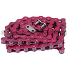 KMC BMX Bicycle Chain S1 (formerly) Z410 1/2" x 1/8" x 112L  - BURGUNDY RED METALLIC