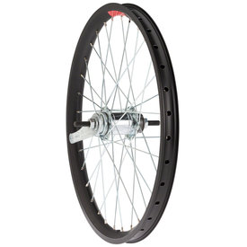 Sta-Tru * Sta-Tru - Wheel - Rear - 20"/406x25 - Holes: 32 - Bolt-On, 3/8"x110mm - Rim/Coaster Brake - Single Speed - DW - Black