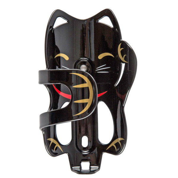 PORTLAND DESIGN WORKS PDW The Lucky Cat Cage Bicycle Bottle Cage, Black