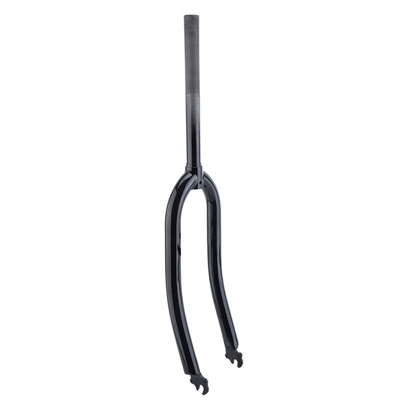 SUNLITE Sunlite - Thread Cruiser - Rigid Fork - Hi-Ten Steel - 26" - 1"od x 7/8"id Threaded Steerer - QR - Rake: 60mm - Black