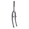 Sunlite - Threaded MTB - Rigid Fork - Hi-Ten Steel - 24" - 1" Threaded Steerer - QR - Rake: 35mm - Brake: Cantilever - Silver