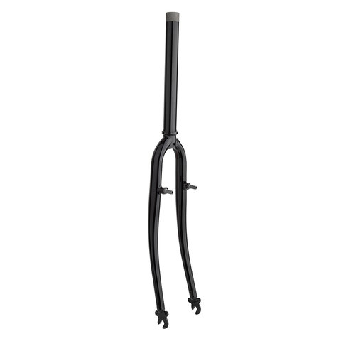 Sunlite - Threadless Hybrid - Rigid Fork - Chromoly - 700c - 1-1/8" Threadless Steerer - QR9 - Rake: 45mm - Brake: Cantilever - Black