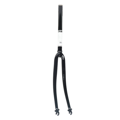 Sunlite - Threadless Road - Rigid Fork - Chromoly - 700c - 1-1/8" Threadless Steerer - QR9 - Rake: 45mm - Brake: Caliper - Black