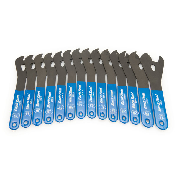 Park Tool Park Tool SCW-SET.3 Cone Wrench Set 13mm to 28mm - 14 wrenches